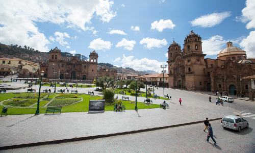Vista general de la ciudad de Cusco