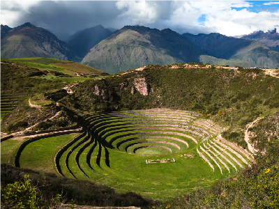Valle Sagrado en época de lluvias