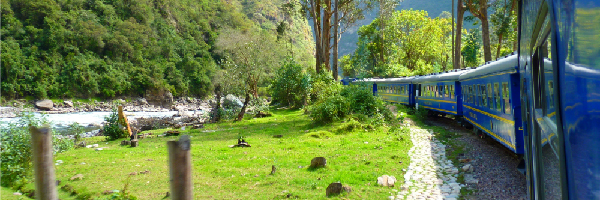 Vistadome Train crossing the Andes